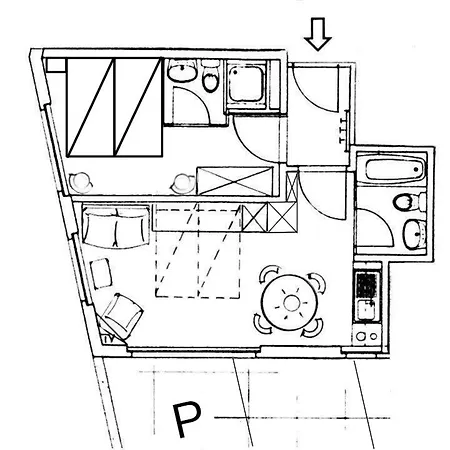 Paradies 104 شقة *